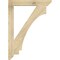 Ekena Millwork Imperial Slat Rough Sawn Bracket, Douglas Fir, 4"W x 32"D x 44"H BKT04X32X44IMP06RDF - alternate 2